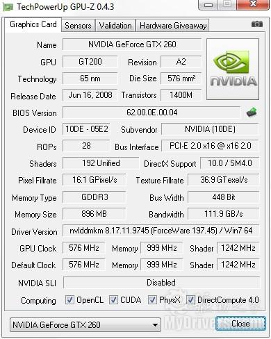 GPU-Z 0.4.3发布 大量更新