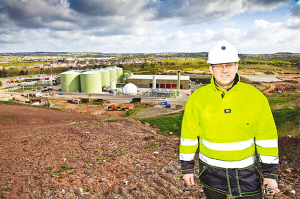 　　■ 厨余垃圾发电厂的总工程师