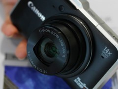 佳能 SX230黑色 外观图 
