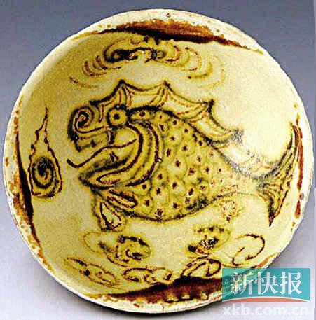 黑石号上打捞上来的越窑瓷器