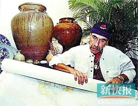997年到2002年间，美国退伍老兵格雷科在南海海域先后发现了16艘海底沉船，捞起了约2.3万件古董