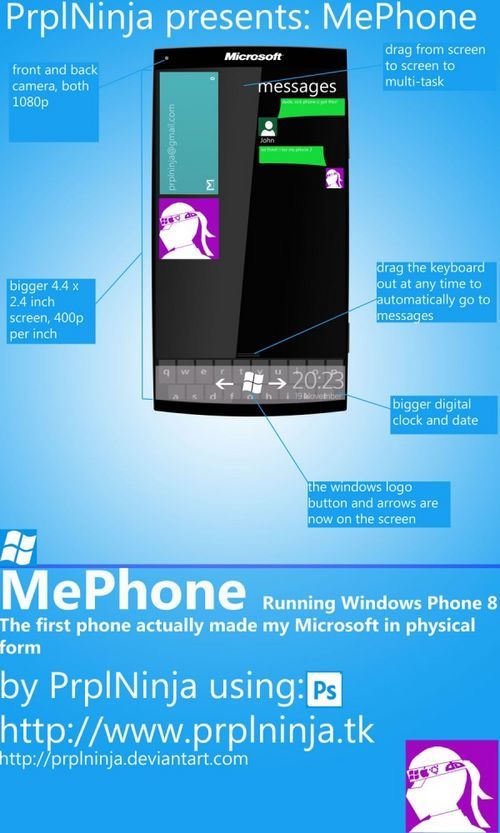 WP8长这样？Windows Phone 8概念机