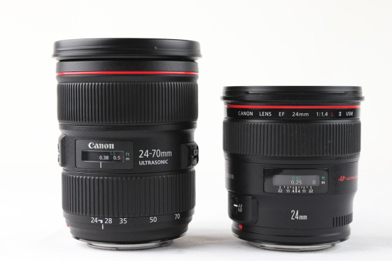 佳能EF 24-70 f/2.8L II USM对比评测