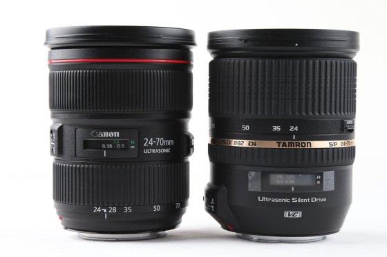 佳能EF 24-70 f/2.8L II USM对比评测