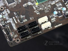 微星ZH77A-G43 SATA接口图 