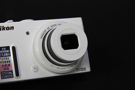 大光圈卡片相机 白色尼康p330体验评测