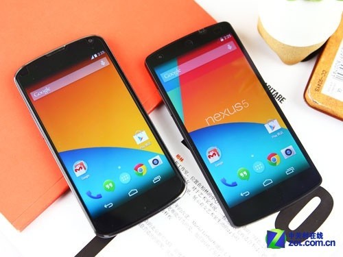 五太子全面压制nexus 5 Nexus 4对比评测 手机新浪网