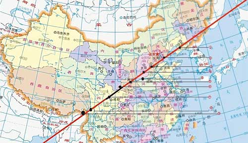 李金蔚总结的地震直线