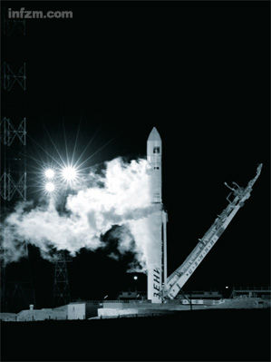 2011年11月9日，我国第一架火星探测器“萤火一号”在哈萨克斯坦境内的拜科努尔发射场由俄罗斯火箭“天顶－2SB”发射升空。 （CFP/图）