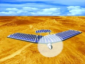 金星探测飞机（想象图）