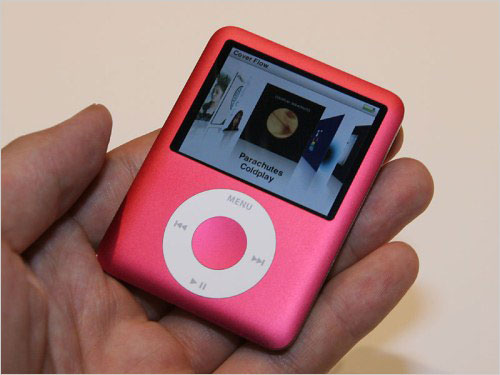 真的是胖了耶新旧ipodnano真机对比