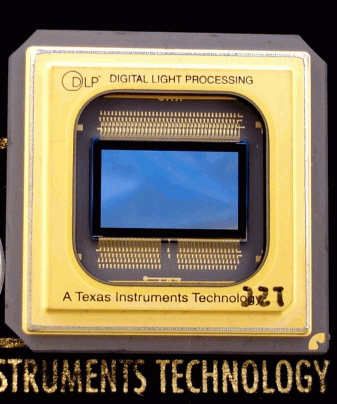 以下这颗芯片texas instruments(德州仪器)为独家拥有的数字光源处理