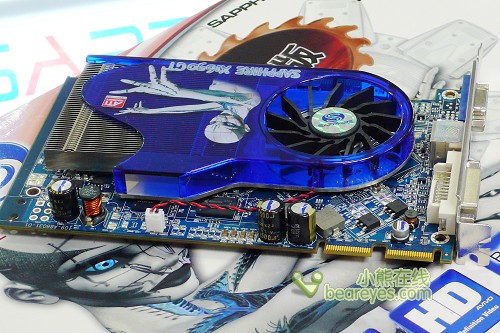 蓝宝石这款x1650gt白金版二代采用经典的rv560核心,采用80nm制造工艺