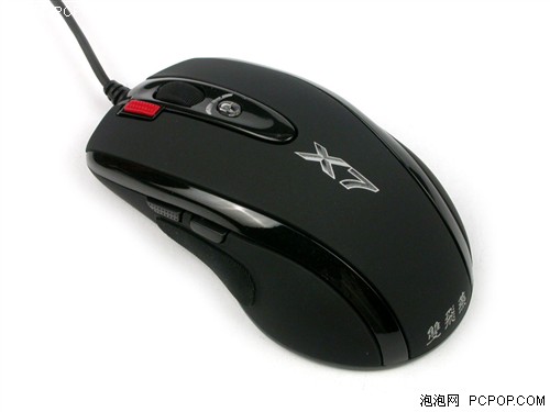 500hz全速双飞燕x7火力王鼠标评测