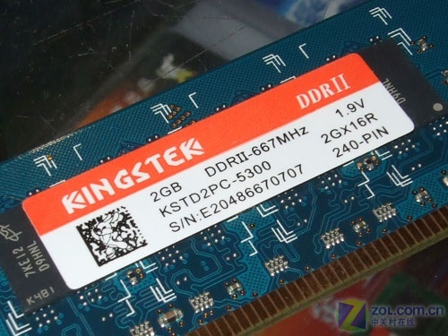 镁光小d9颗粒金士泰2gb667仅725元