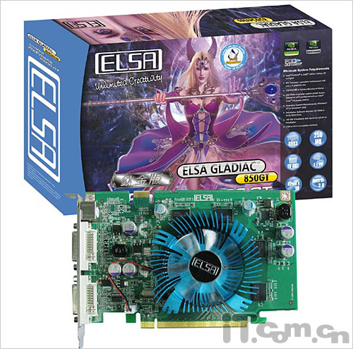 elsa发布低价显卡 85gt钛金版登场
