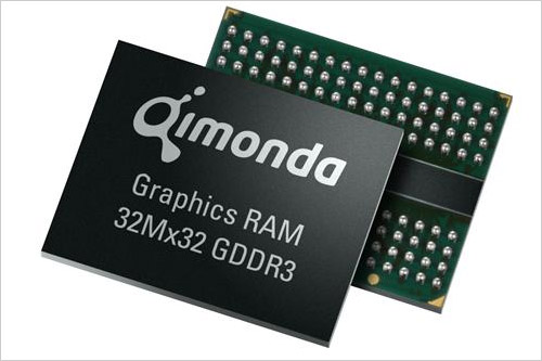 奇梦达显存升级gddr3单颗1gbit现身