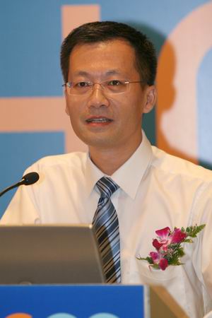 图文:新浪人力资源总监段冬致辞