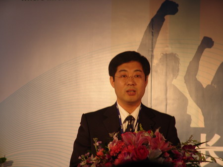 图文海淀区区长助理傅首清致辞