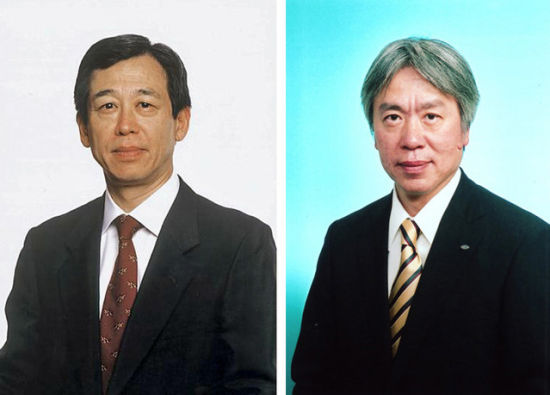 左为木本泰行(Yasuyuki Kimoto)，右为笹宏行(Hiroyuki Sasa)