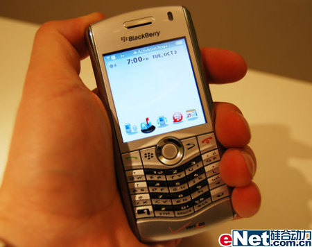 支持evdo网络cdma版黑莓pearl8130曝光