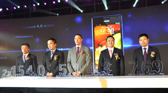 华为Ascend P1正式发布