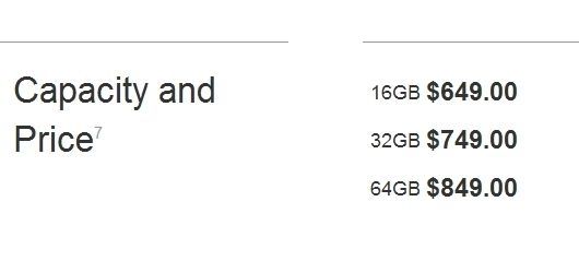 解锁版iPhone 5价格
