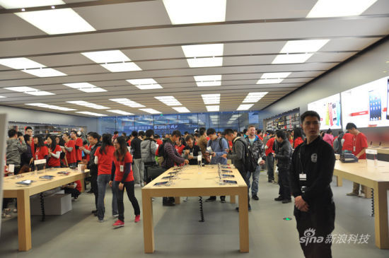 内地第八家Apple Store于成都万象城开业