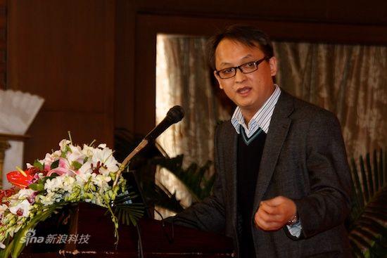 天脉聚源传媒执行总裁尹逊钰(新浪科技 胡秀岩/摄)