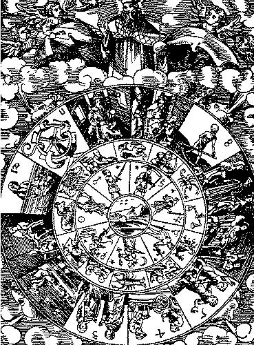木版画占星图(图片来源于作者博客)