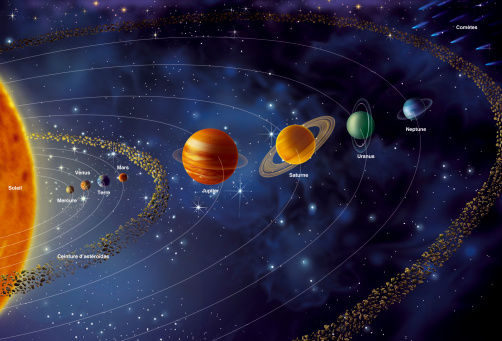 水星与各行星及上升的相位