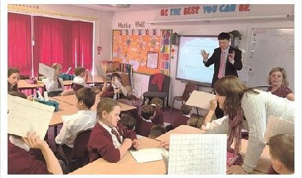 中国教师把数学带入英国课堂
