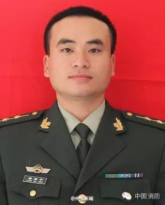 消防中队指导员杨科璋