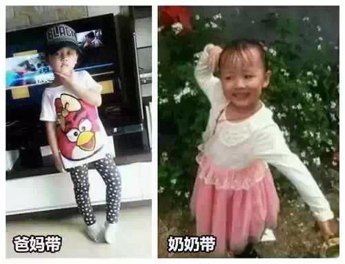 听说奶奶姥姥带的娃，广场舞都跳得特别好