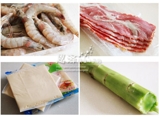 食材准备