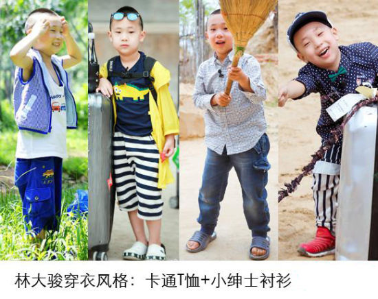 林大骏穿衣风格可爱接地气