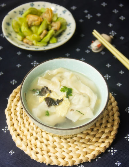 蟹肉小馄饨套餐