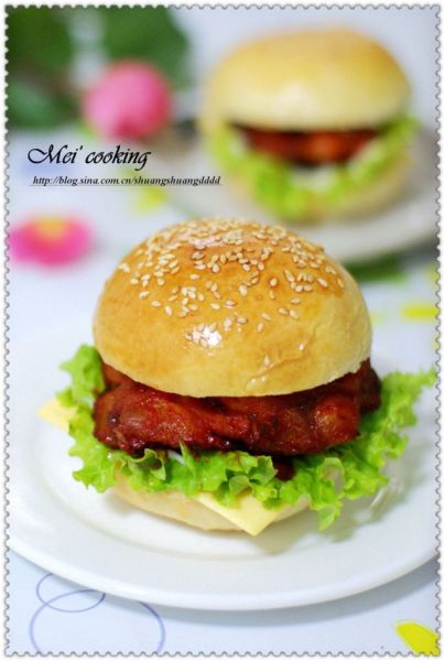 新奥尔良鸡腿堡