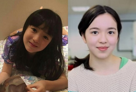 中英混血儿神似夏天