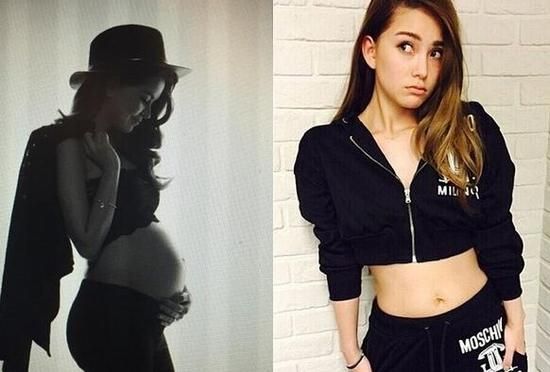 昆凌产后小腹纤细