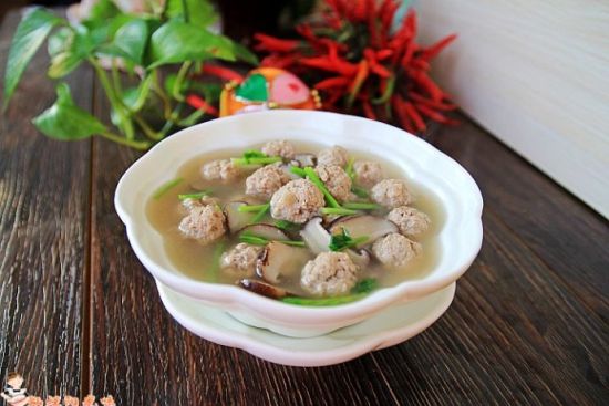 香菇肉丸汤