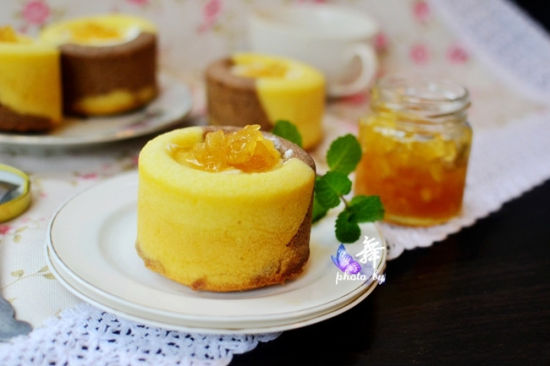 酸奶果酱蛋糕杯