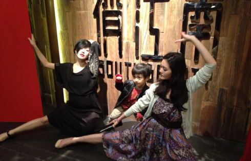 小S怀胎6月深蹲