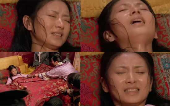 《甄嬛传》沈眉庄难产血崩而死