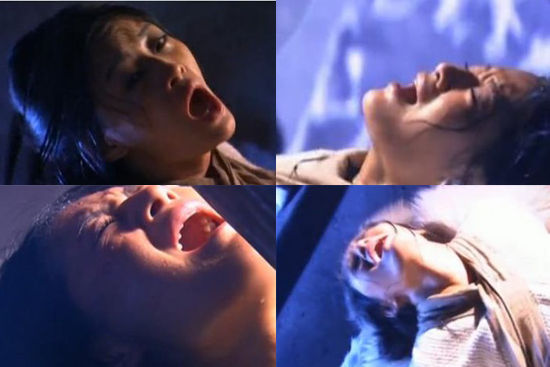 《倚天屠龙记》殷素素生孩子画面惊悚