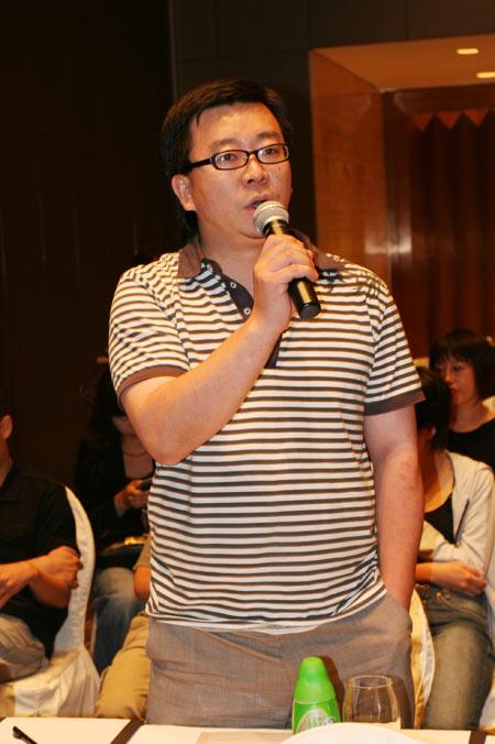 著名制片人赵焱出席开幕式