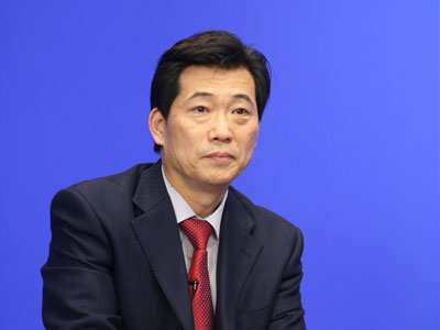 　　9月3日下午，中国建筑在新浪财经的“上市公司网上路演平台”进行业绩路演。图为中国建筑董秘孟庆禹。(来源：新浪财经 任立殿摄)
