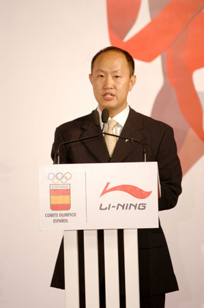 图为李宁有限公司首席运营官 郭建新（图片来源：李宁公司）