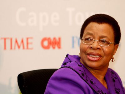 南非社区发展基金会主席格拉萨？马谢尔(Graca Machel)
