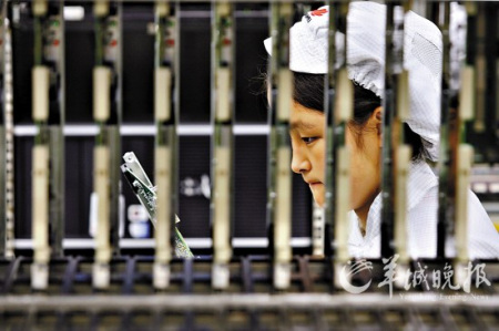 加薪让珠三角的外来工普遍受益 羊城晚报记者 宋金峪 摄